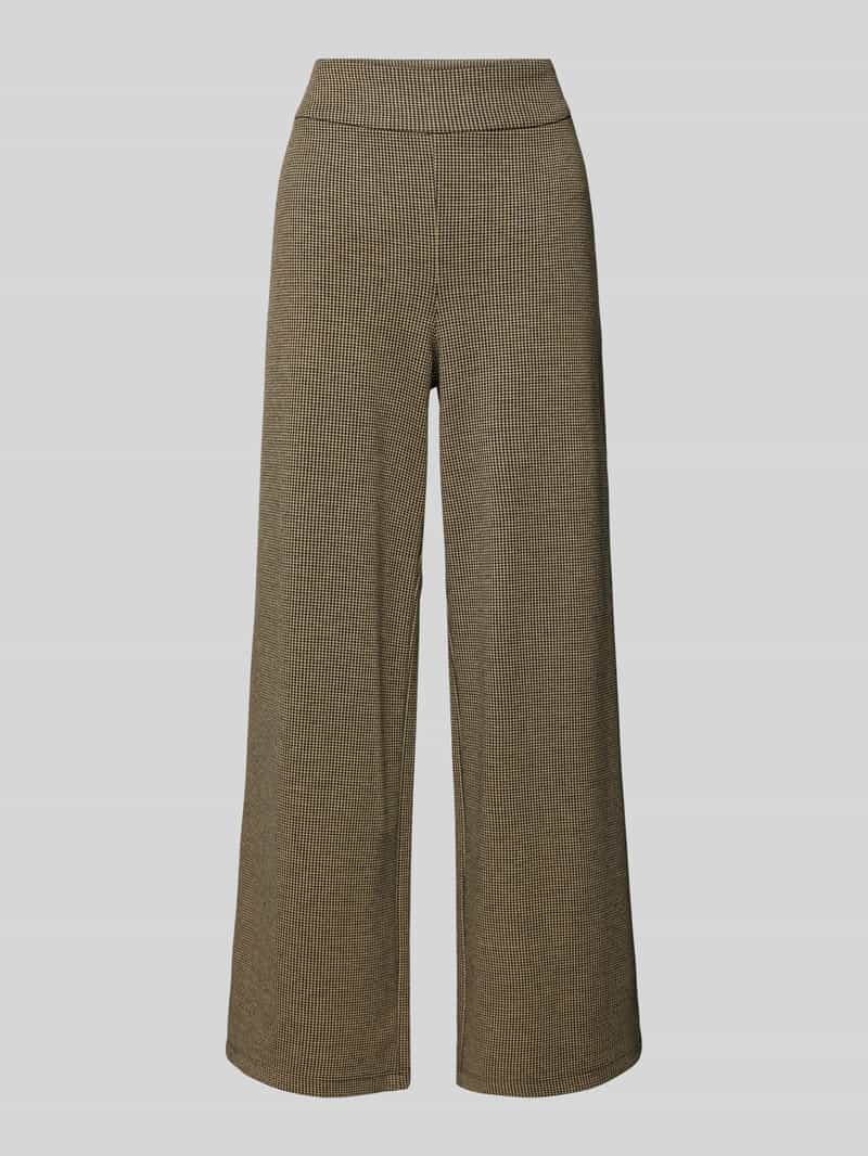 Tom Tailor Wide fit culotte met pied-de-poule-motief