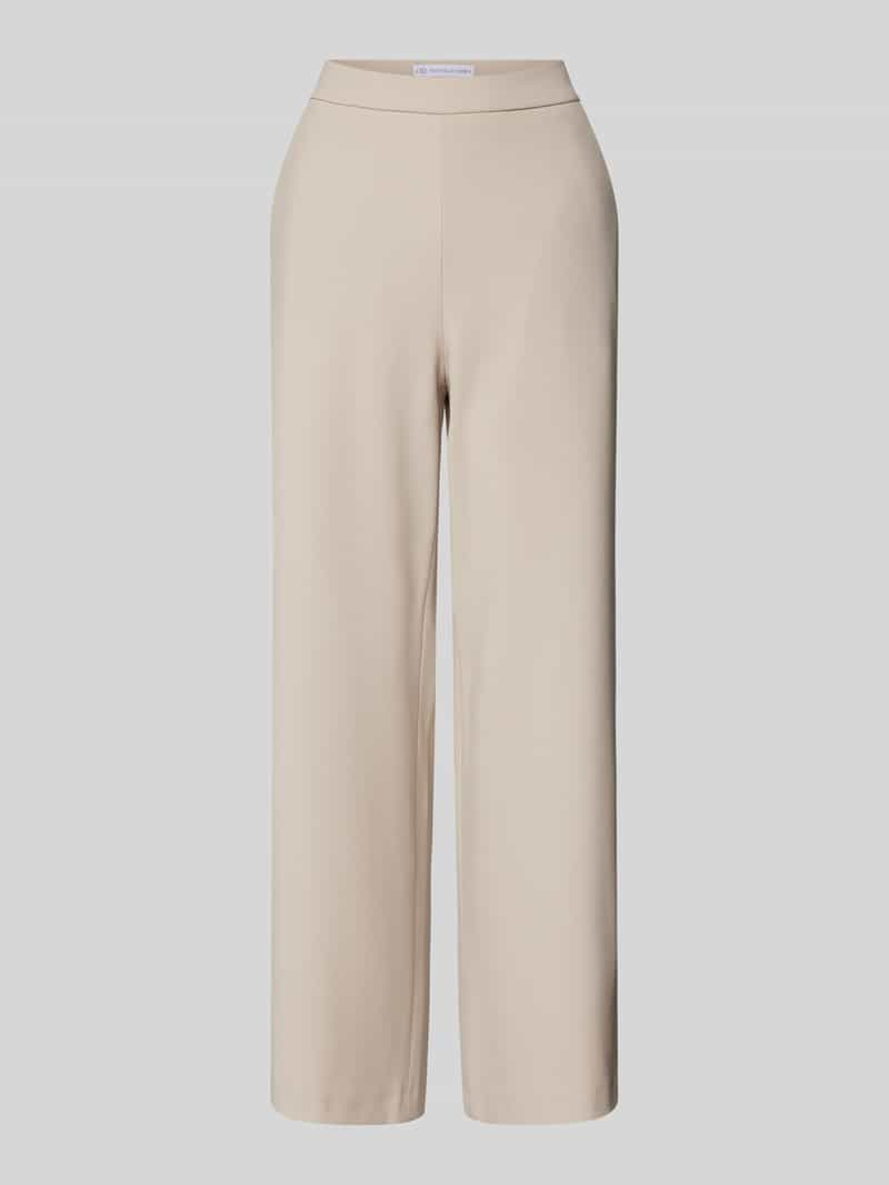 RAFFAELLO ROSSI Wide leg stoffen broek met verkort model, model 'PALINA'