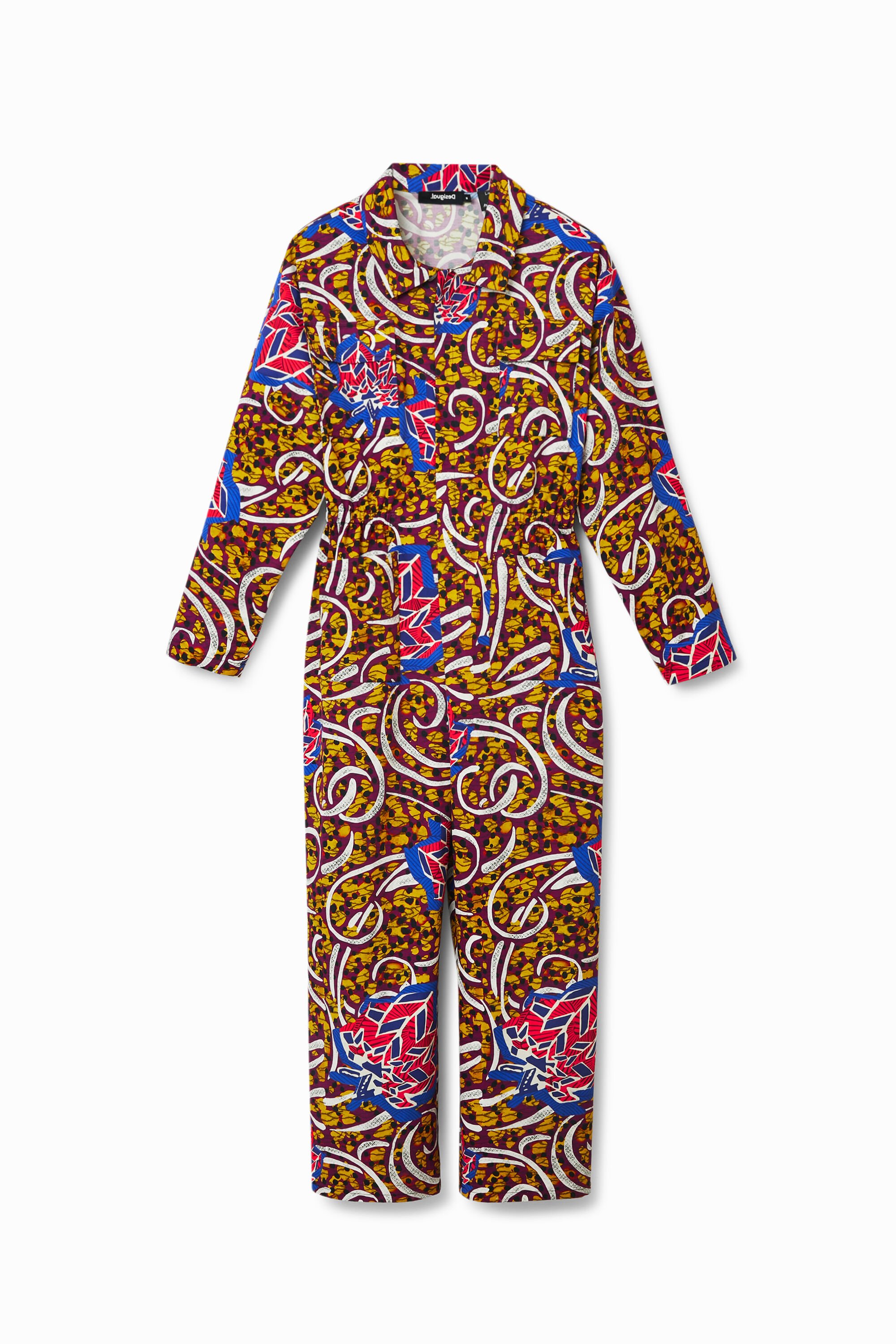 Desigual Lange jumpsuit van Stella Jean - YELLOW