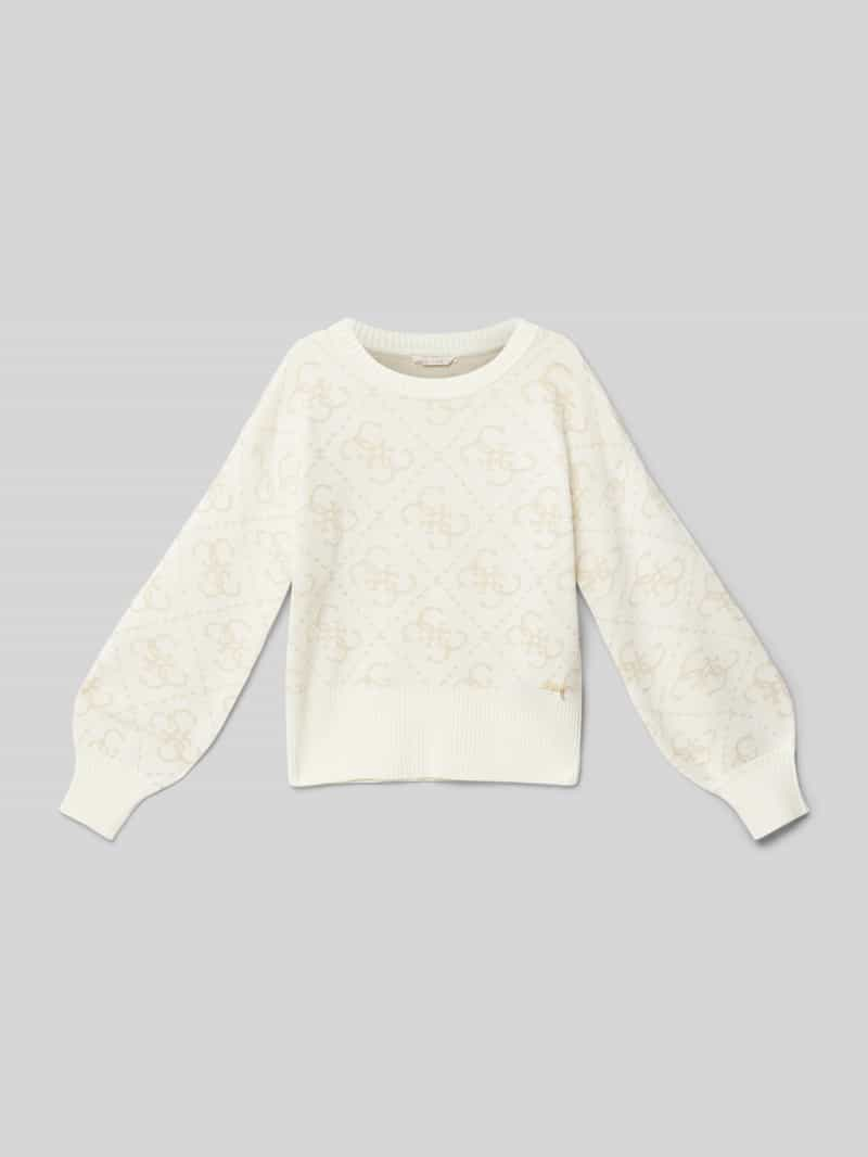 Guess Sweatshirt met strass-steentjes