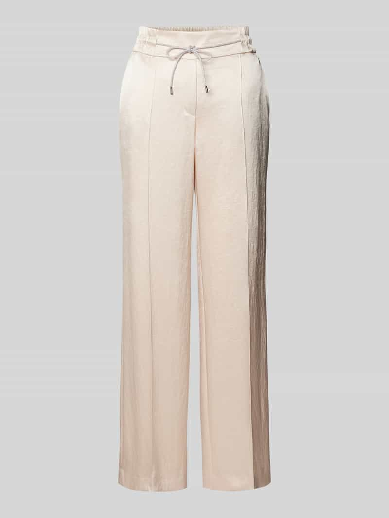 Marc Cain Straight leg broek met tunnelkoord