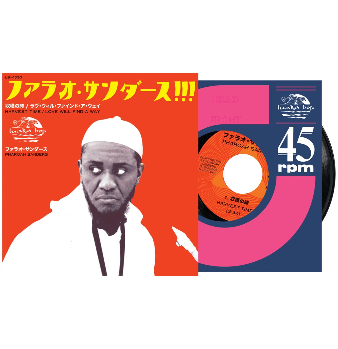 Fiftiesstore Single: Pharoah Sanders - Harvest Time: Radio Edit/ Love Will Find A Way: Radio Edit (Record Store Day 2024)