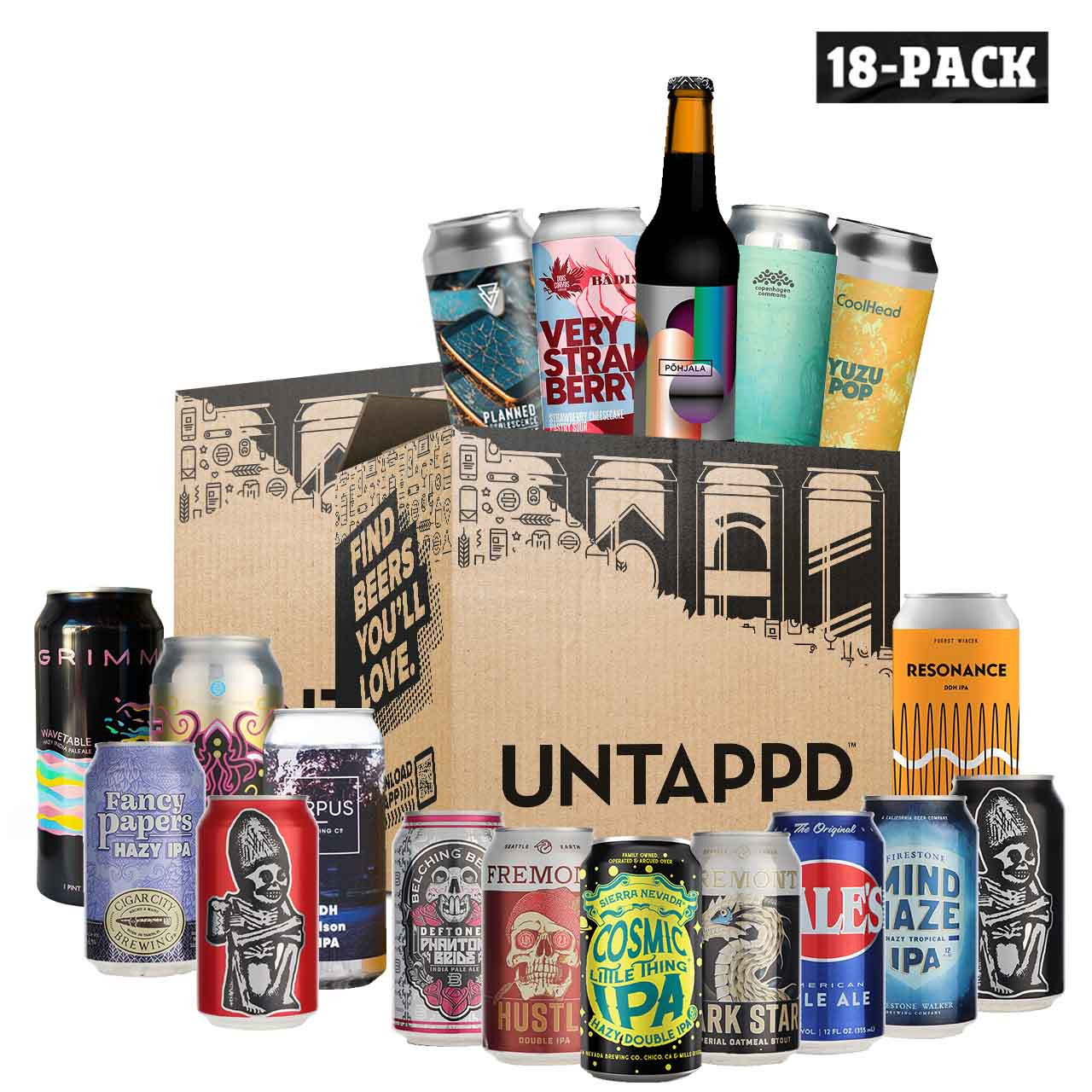 Untappd Global Craft Beer Stars Box