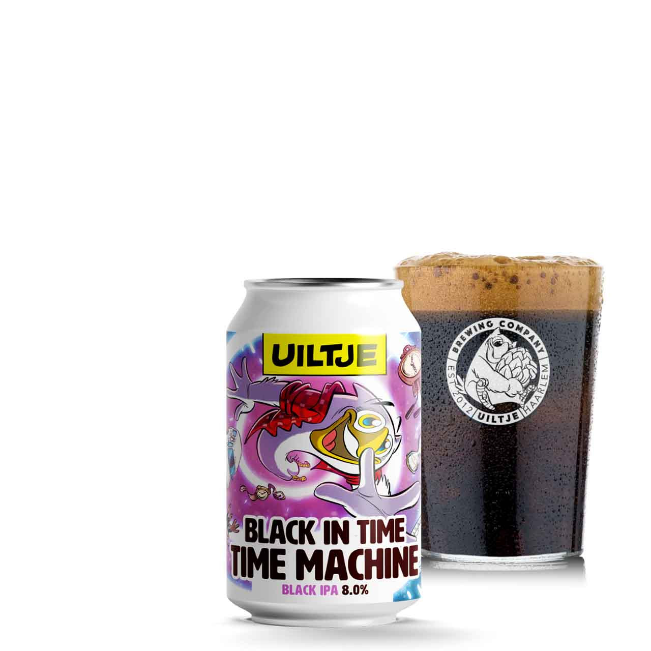 Uiltje Black in Time Machine blik 33cl