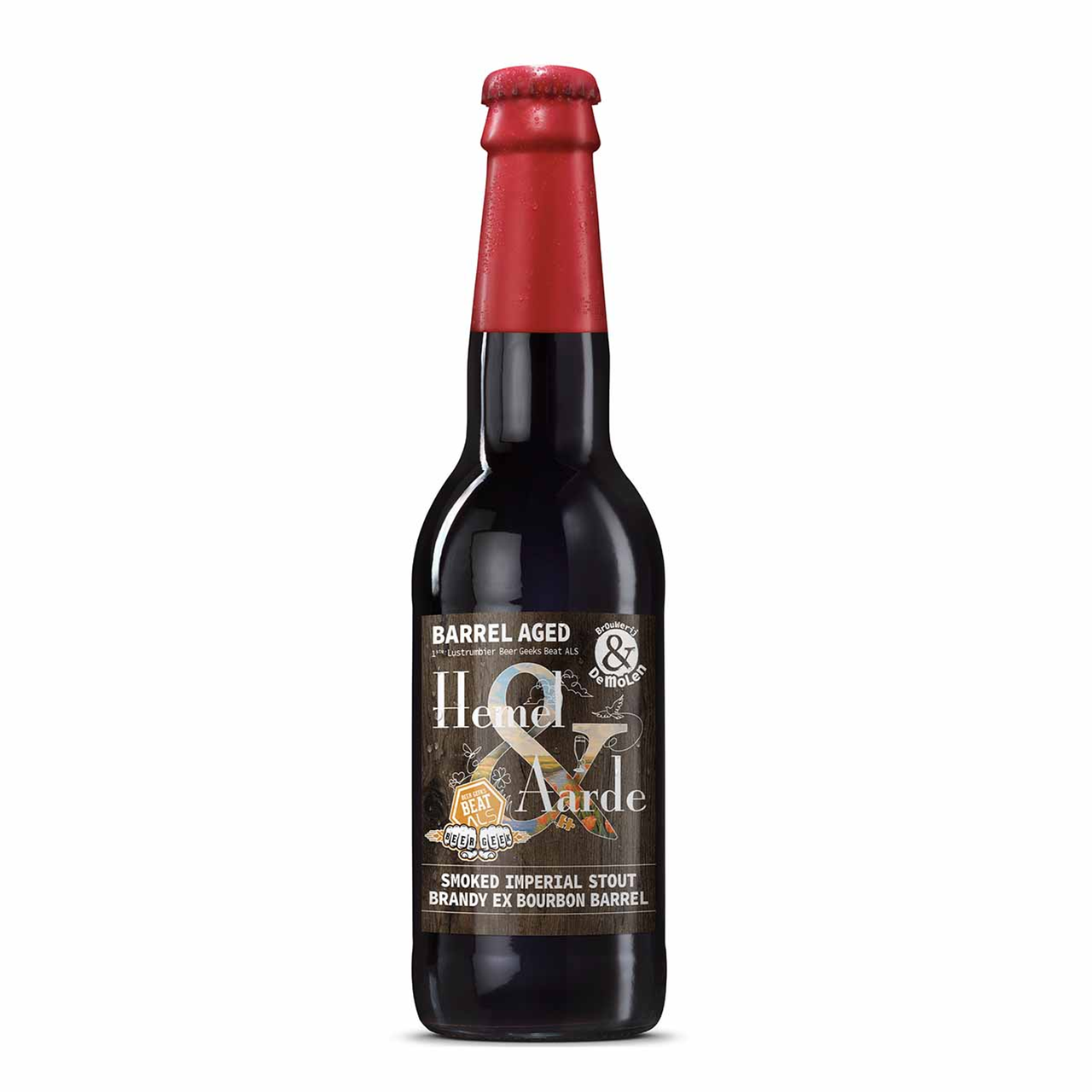 De Molen Beer Geeks Beat ALS Hemel& Aarde barrel aged fles 33cl