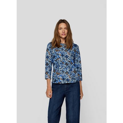 Rabe Shirt met 3/4 mouwen met gebloemde all-over print