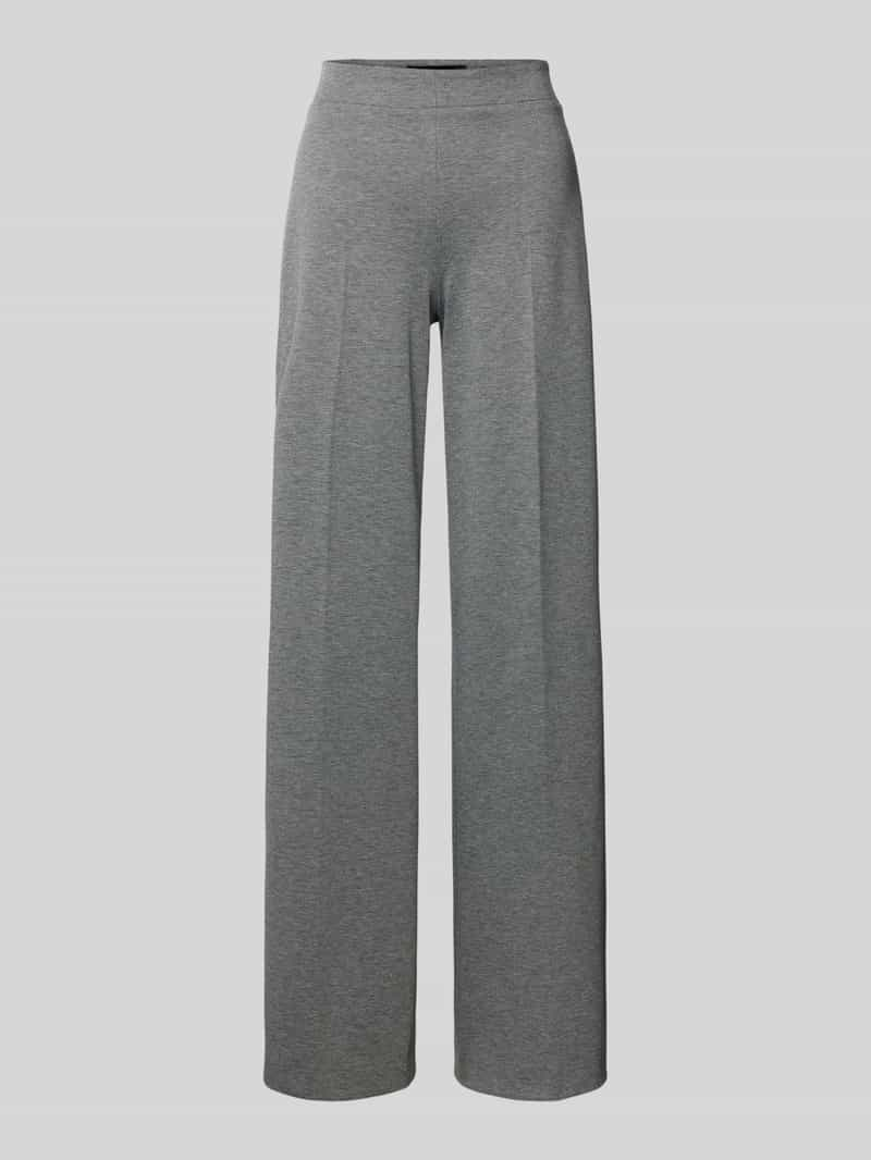 Drykorn Wide leg stoffen broek met structuurmotief, model 'BEFORE'