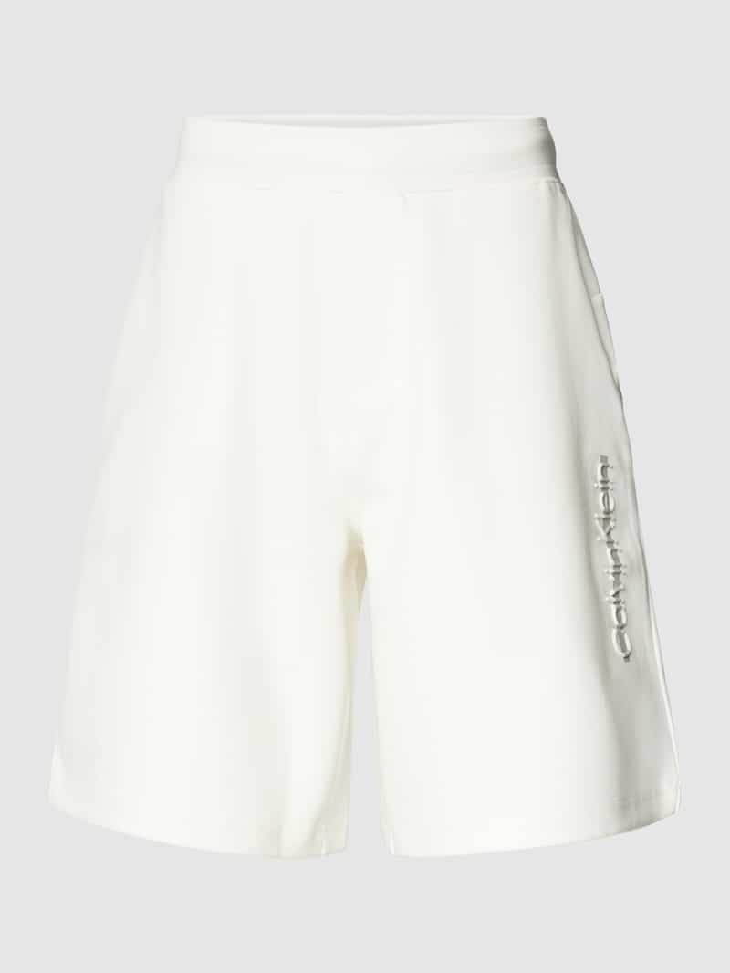 CK Calvin Klein Regular fit sweatshorts in effen design