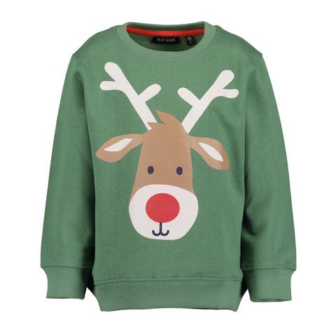 Blue Seven Sweatshirt  jongens sweatshirt CHRISTMAS (1-delig)