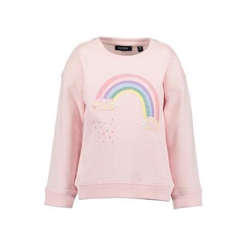 Blue Seven Sweatshirt  meisjes sweatshirt RAINBOW (1-delig)