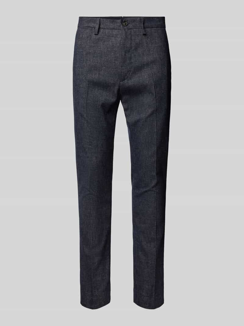 Tommy Hilfiger Regular fit broek met persplooien, model 'BLEECKER'