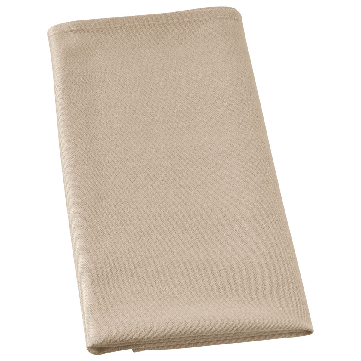 PULSIVA Servet Oblia; 40x40 cm (BxL); zand; 48 stuk / verpakking