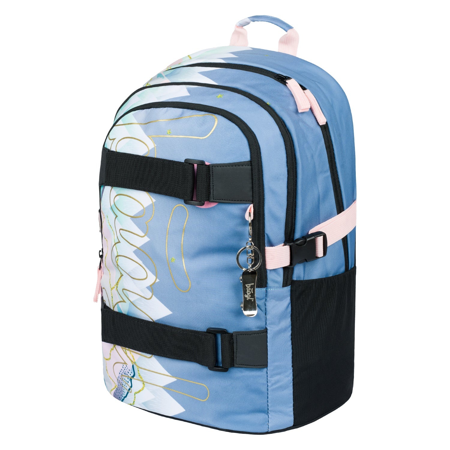 Baagl School tas Skate Structures Moon 25L