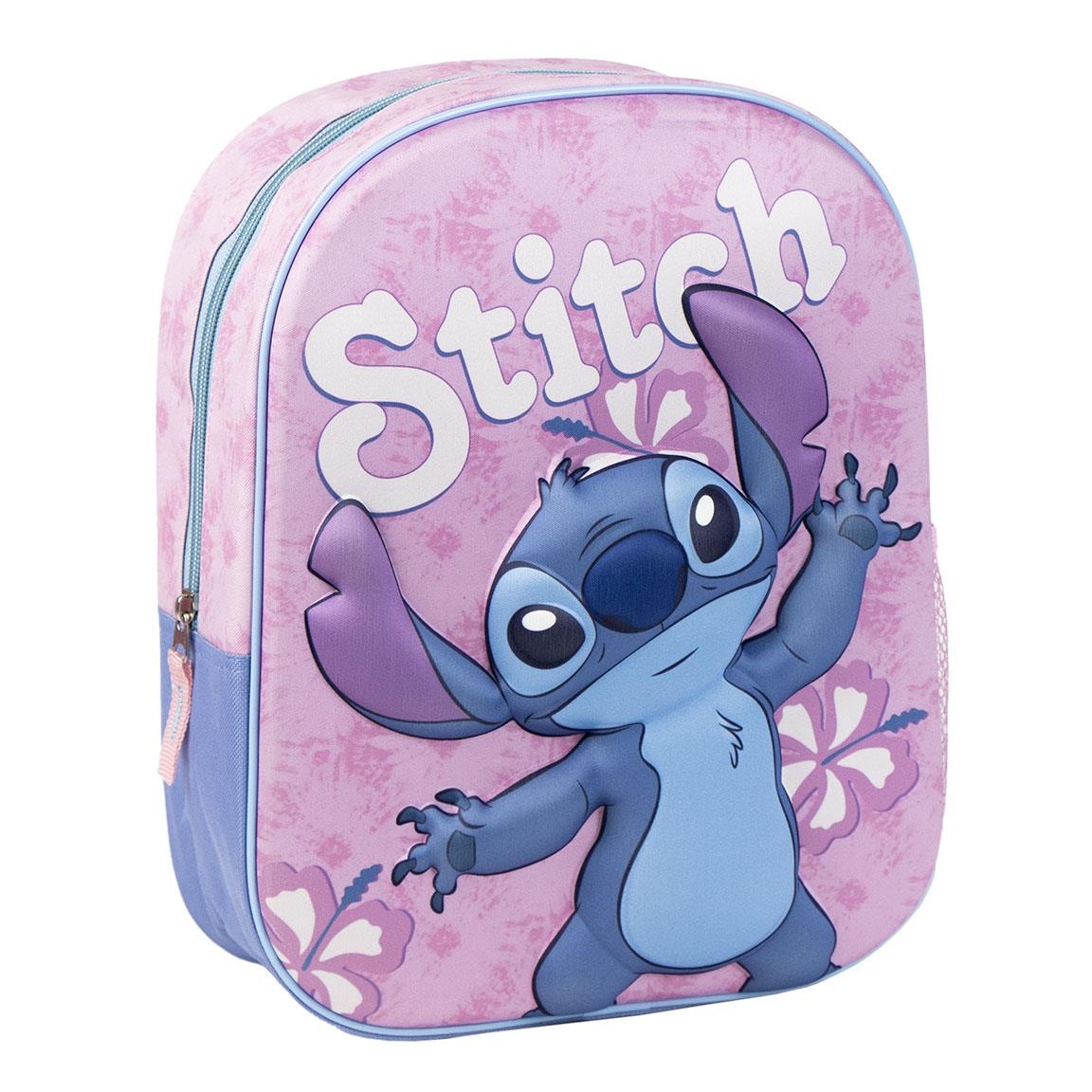 Cerda Rugzak 3d Stitch Blauw Roze