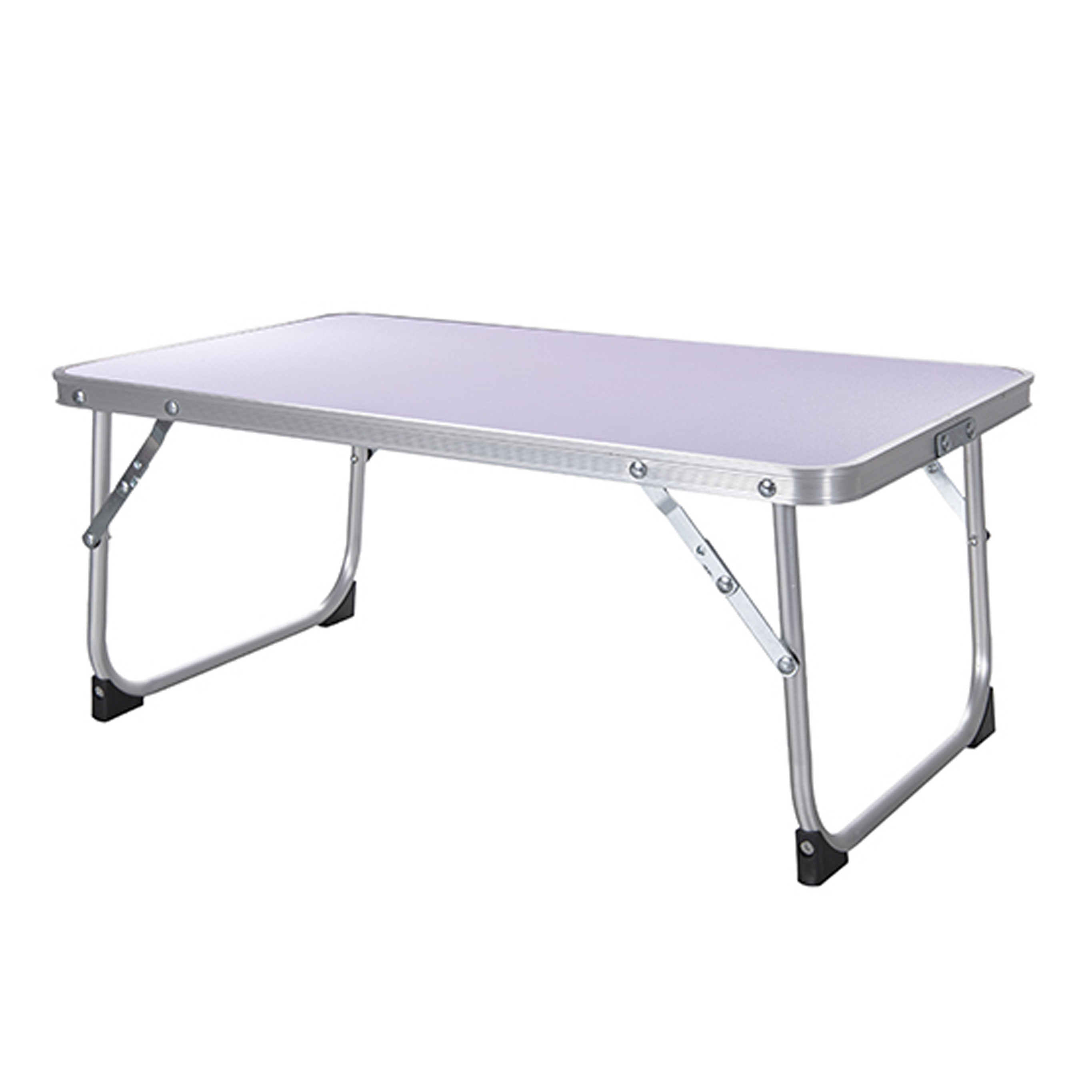CM Camping tafel - aluminium - opvouwbaar en lichtgewicht - wit - 56 x x 24  -