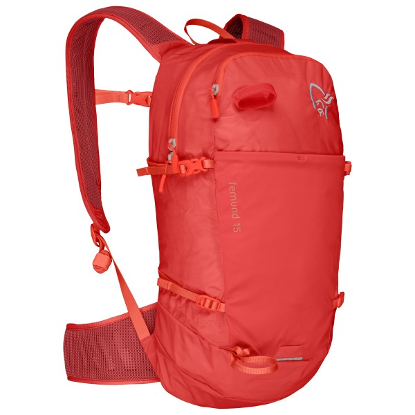 Norrøna  Femund Econyl70 15 Pack - Dagrugzak, rood