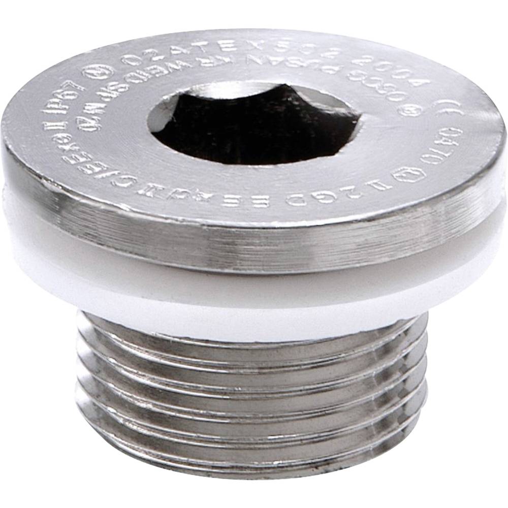 Wiska 50065613 OSSP-R 32 Blindstop Slagvast, Explosiebestendig M32 Metaal Natuur 1 stuk(s)