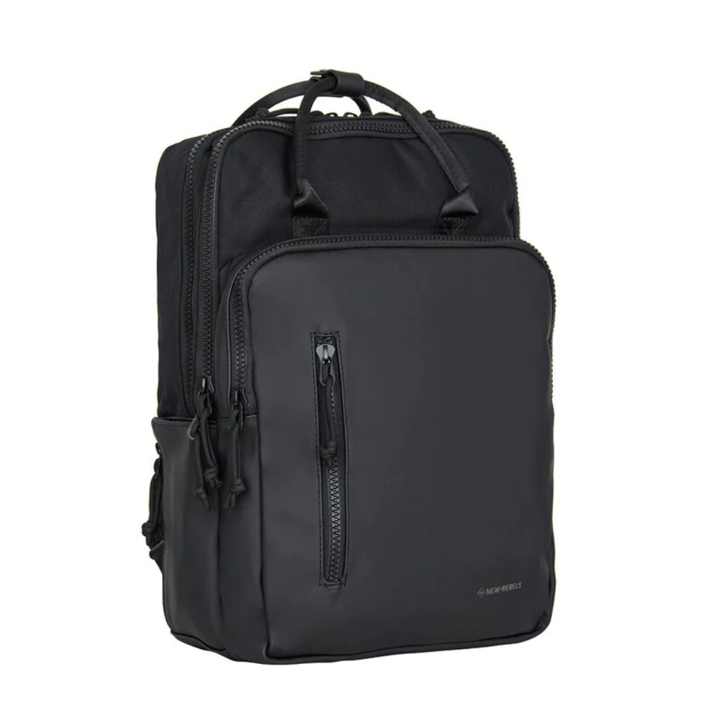 New Rebels Bruce laptoprugzak 15 inch zwart