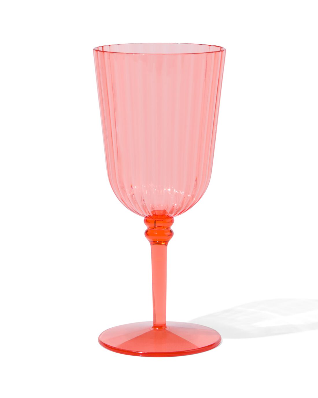 HEMA Glas 18.5cm Kunststof Koraal (lavendel)