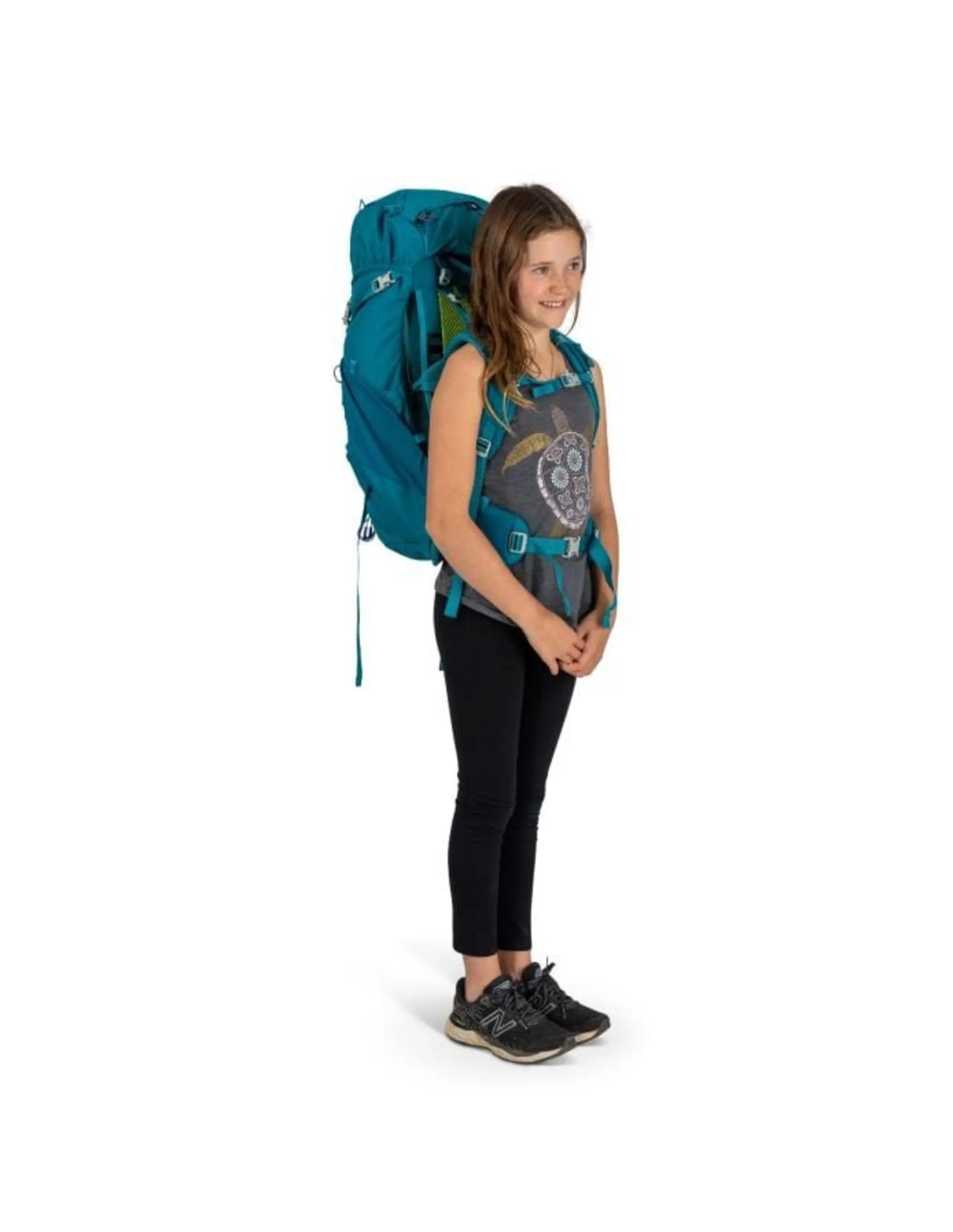 Osprey Ace 38 Rugzak Jeugd (8-15 jaar) (Maat - OS, Kleur - Blue Spikemoss/Deep Peyto)