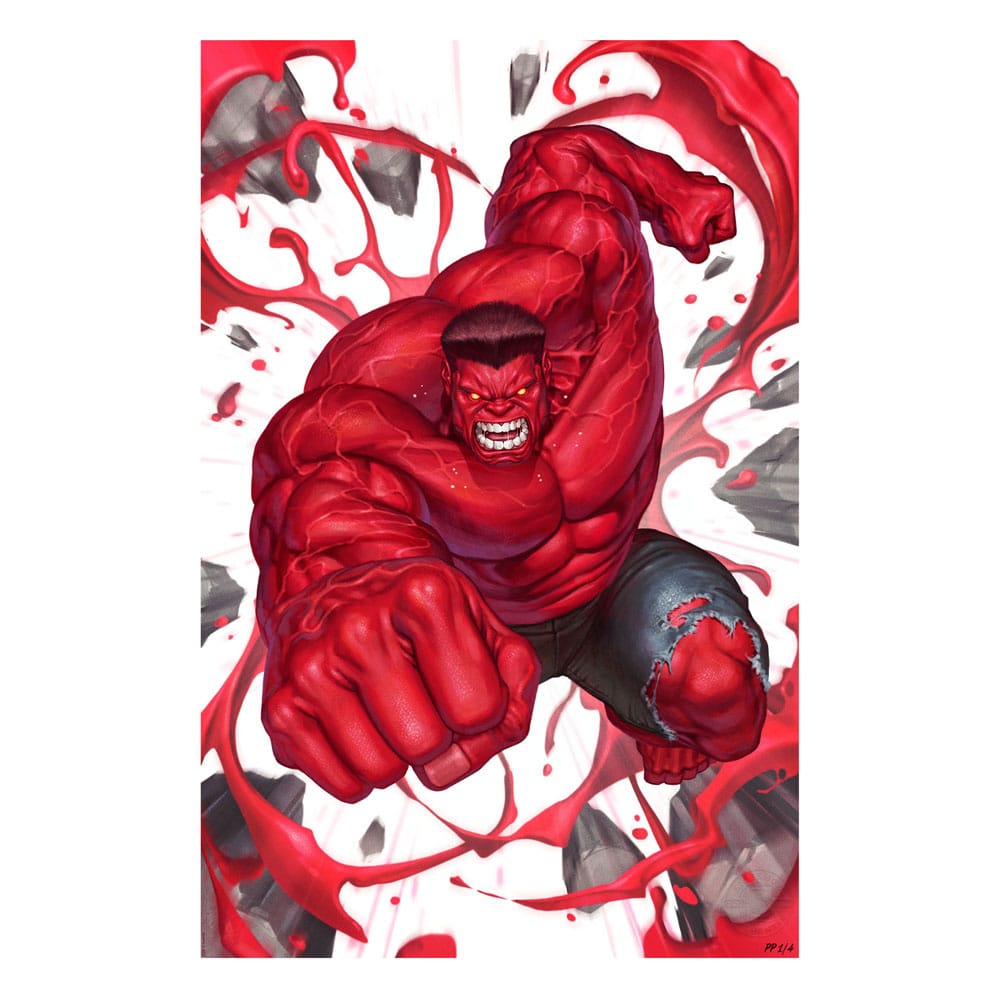 Sideshow Collectibles Marvel Red Hulk #1 Art Print Red Hulk 61 x 41 cm - unframed
