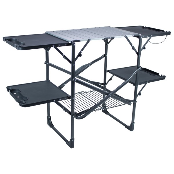 GCI  Slim-Fold Cook Station - Campingkasten, zwart