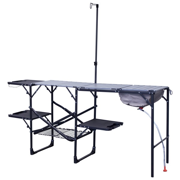 GCI  Master Cook Station - Campingkasten, zwart