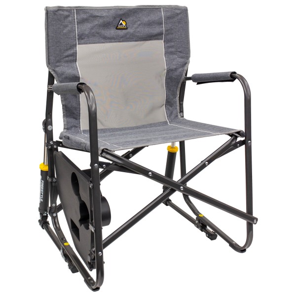 GCI  Freestyle Rocker With Side Table - Campingstoel, grijs