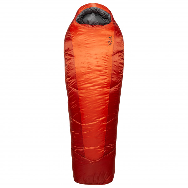 Rab  Solar Eco 4 - Synthetische slaapzak, rood