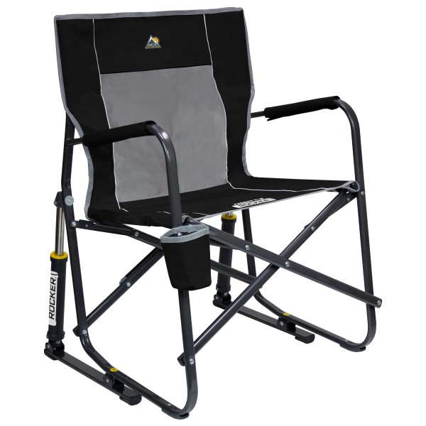 GCI  Freestyle Rocker - Campingstoel zwart/grijs