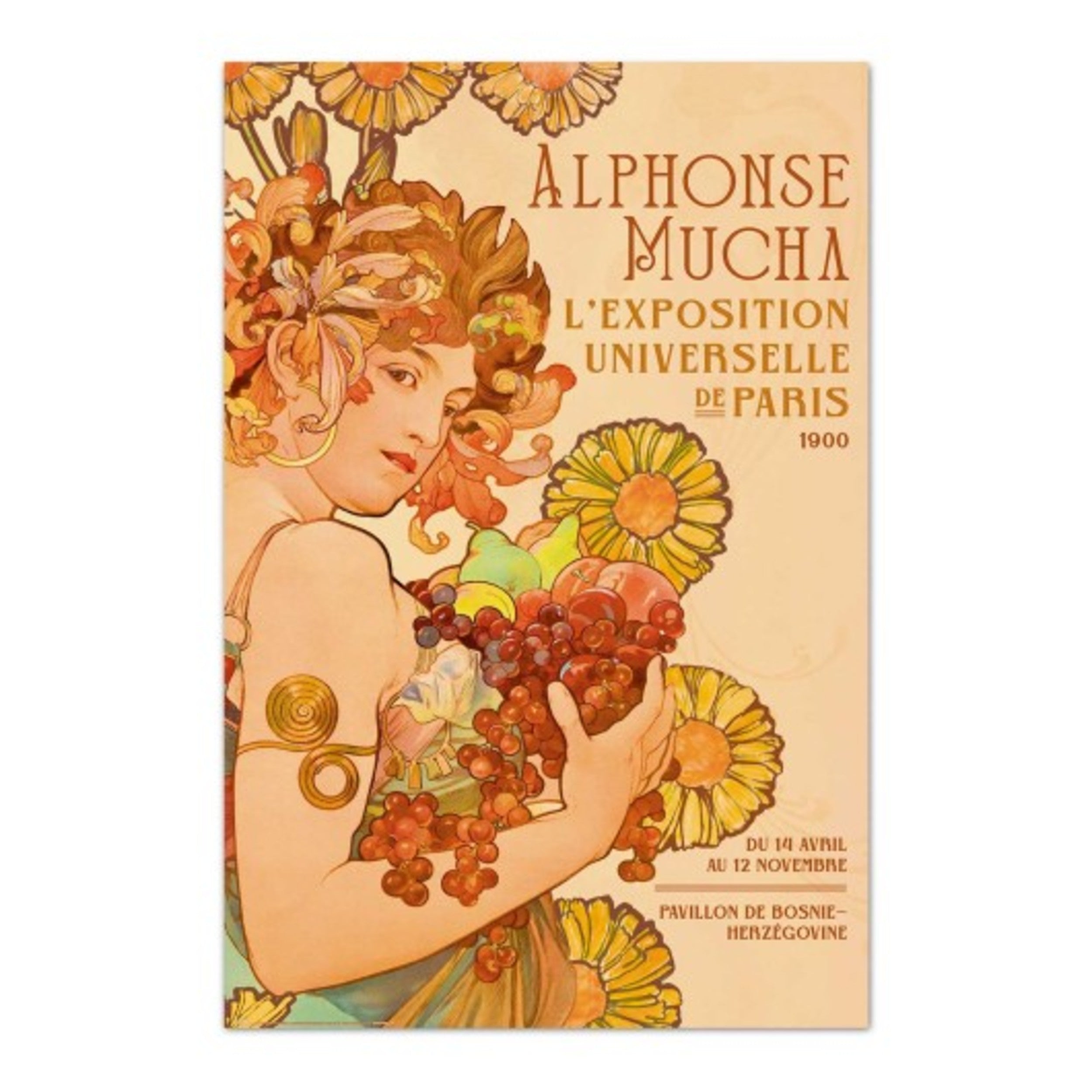 Grupo Erik Poster Alphonse Mucha - F. Champenois 61x91,5cm