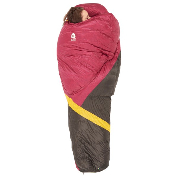Sierra Designs  Women's Cloud 20 / 800 DriDown - Donzen slaapzak, sangria / peat