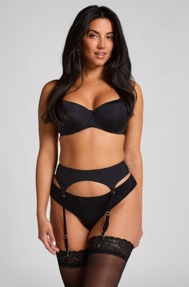 Hunkemöller Smooth jarretels Zwart