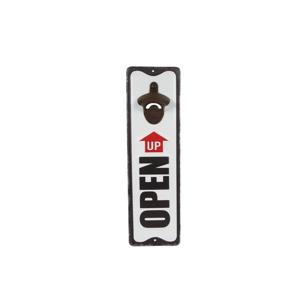 Merkloos <h2>Bieropener Open Up - Zwart/wit, Metaal</h2>
<p>Op Zoek Naar De Perfecte