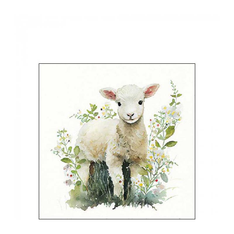 Ambiente <h2> Servetten Met Schattig Lammetje</h2>
<p>Geef Jouw Volgende Diner