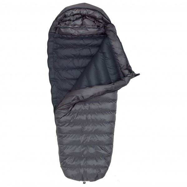 Western Mountaineering  Sequoia MF - Donzen slaapzak, zwart/grijs
