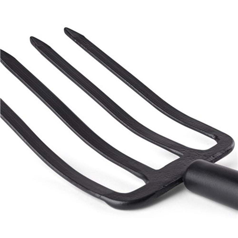 Accesoralia Hogar horca para jardin. mango de madera y acero de carbono 114cm grown