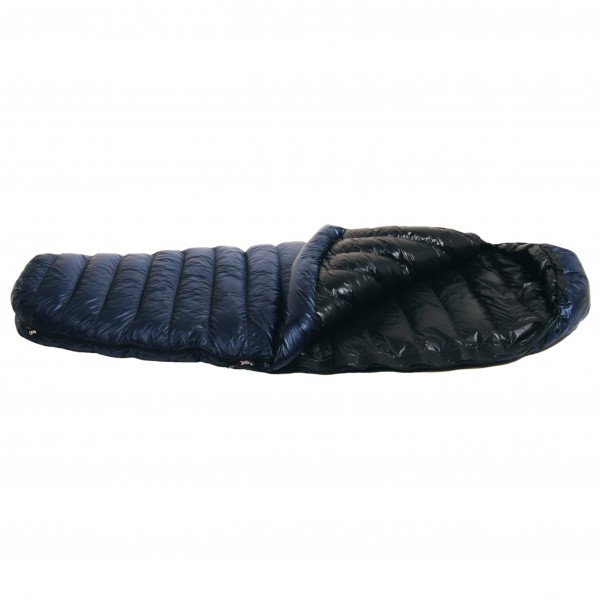 Western Mountaineering  TerraLite - Donzen slaapzak, zwart/blauw