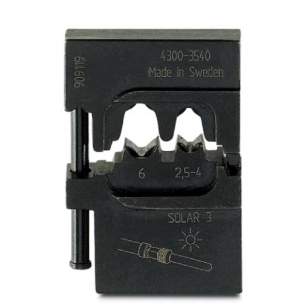 Phoenix Contact CRIMPFOX-M SR 6-1/DIE 1212471 Krimpprofiel Solar-connectoren Geschikt voor tangen MC3 2.5 tot 6 mm² Geschikt voor merk  469547