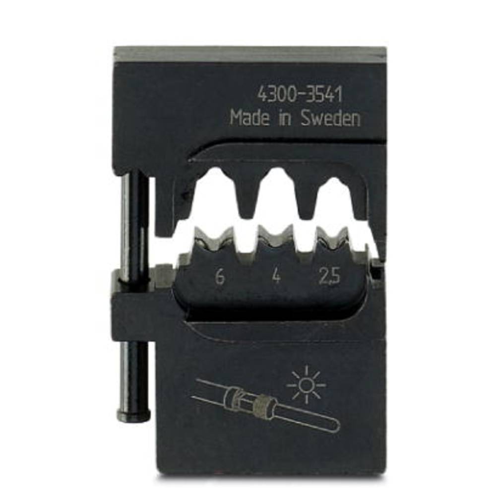 Phoenix Contact CRIMPFOX-M SR 6-3/DIE 1212473 Krimpprofiel Solar-connectoren Geschikt voor tangen Solarlok (Tyco) 2.5 tot 6 mm² Geschikt voor merk Phoenix