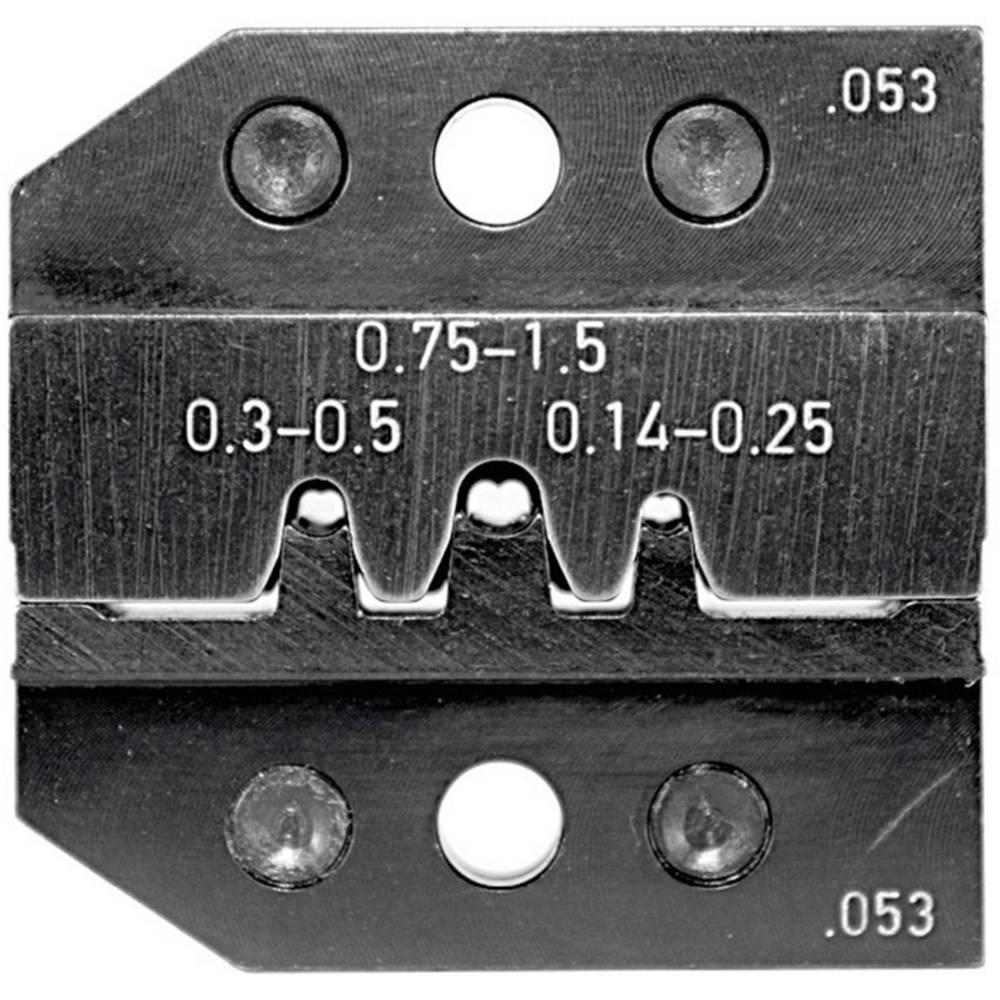 Rennsteig Werkzeuge 624 053 3 0 Krimpinzetstuk Gerolde connectoren 0.14 tot 1.5 mm² Geschikt voor merk  PEW 12