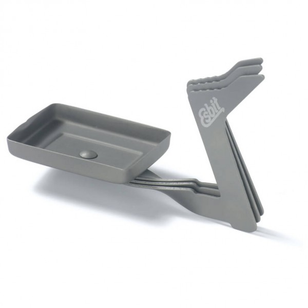 Esbit  Titanium Dry Fuel Stove - Drogebrandstofkookstel, grijs