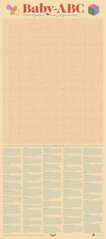 Dieter Coppens, Tom Suykens Poster - Het baby-ABC -   (ISBN: 9789463839501)