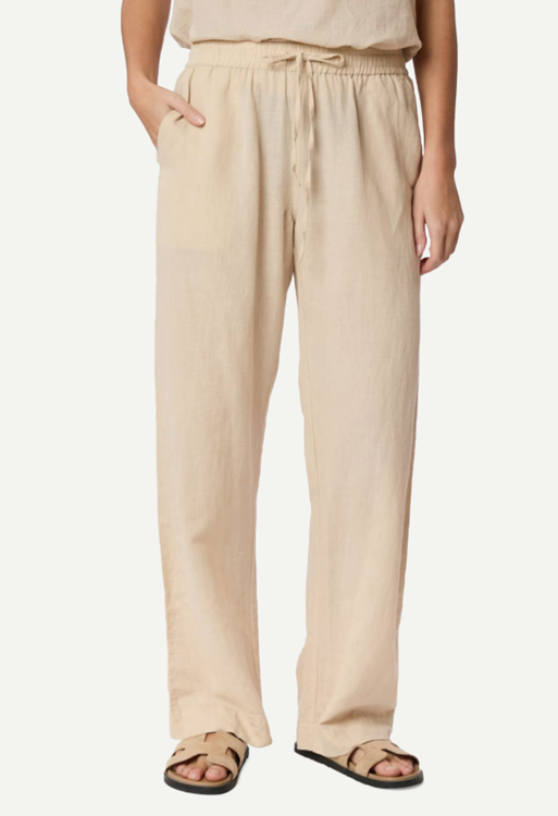 Neo Noir Sonar Linen Pants Sand