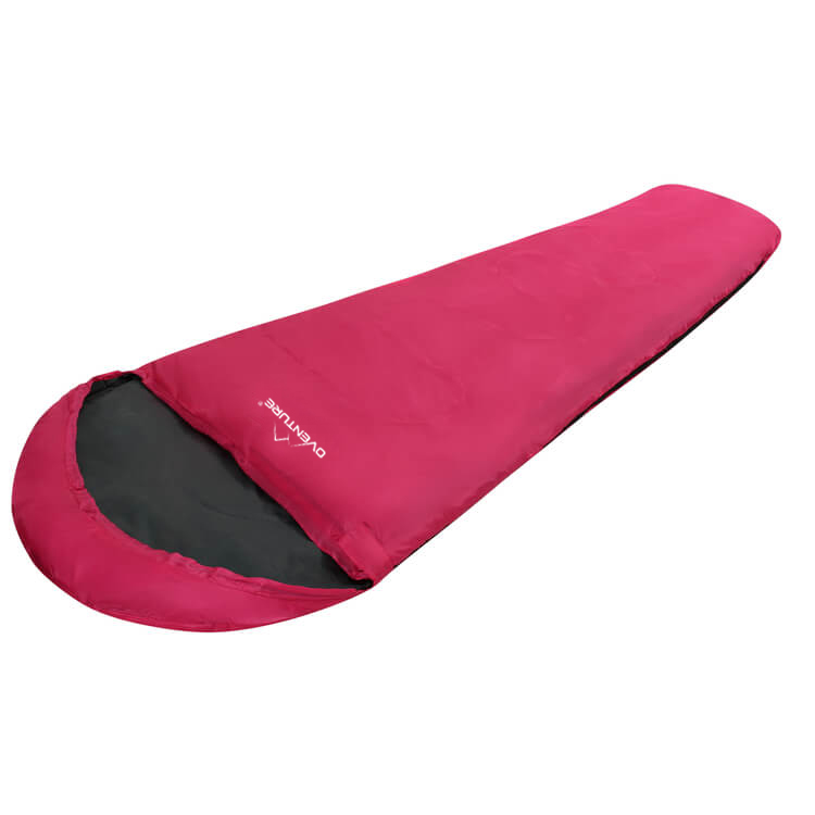 Oventure sleepplus mummy slaapzak roze