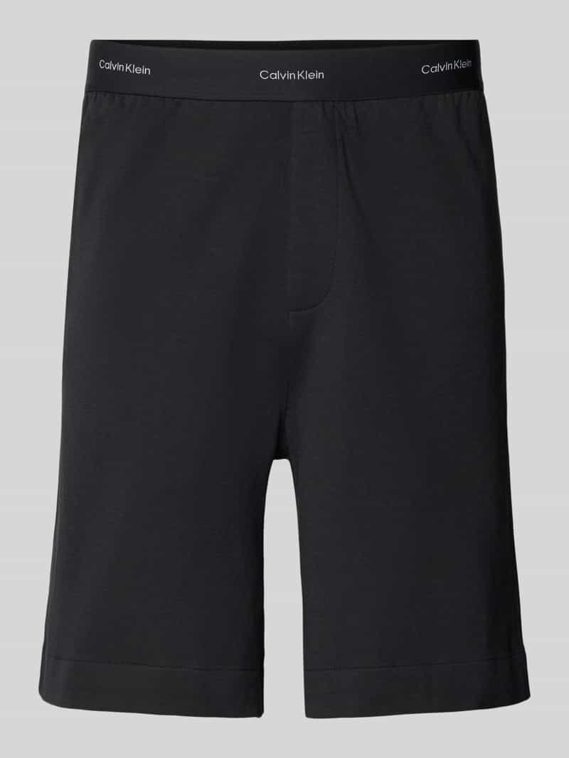 Calvin Klein Pyjamashort SLEEP SHORT met -logo op de elastische band