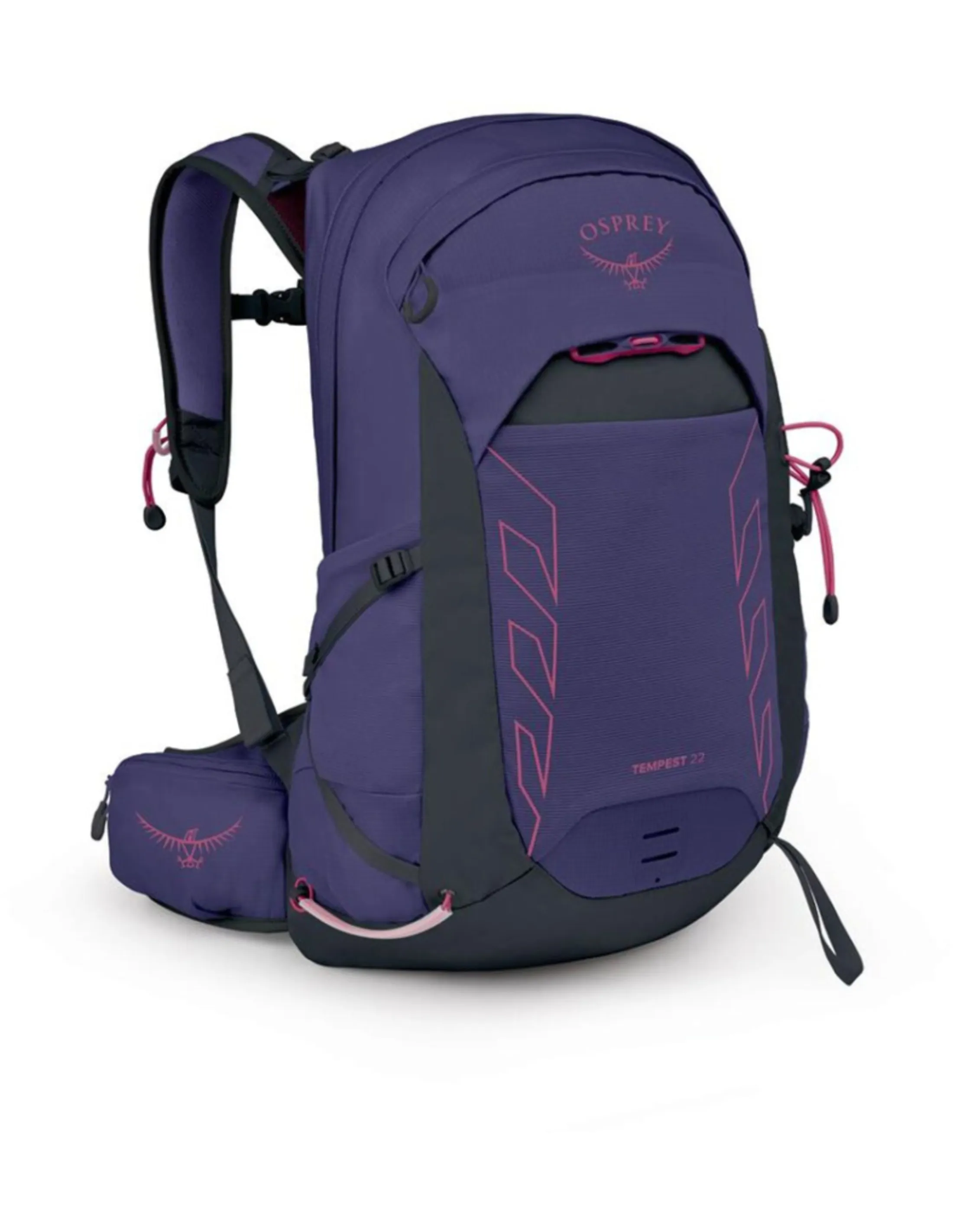 Osprey Tempest 22L Dames Rugzak Multisport (Maat - OS, Kleur - Deep Fig/Hotspot Pink)