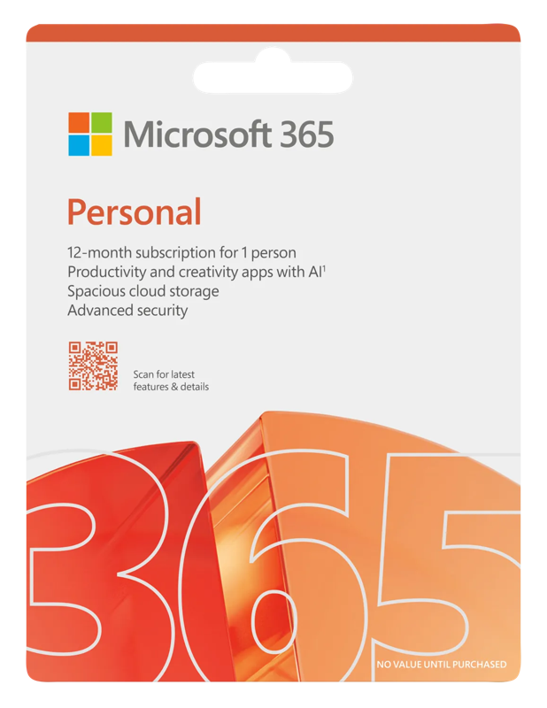 Microsoft 365 Personal EN Abonnement 1 jaar