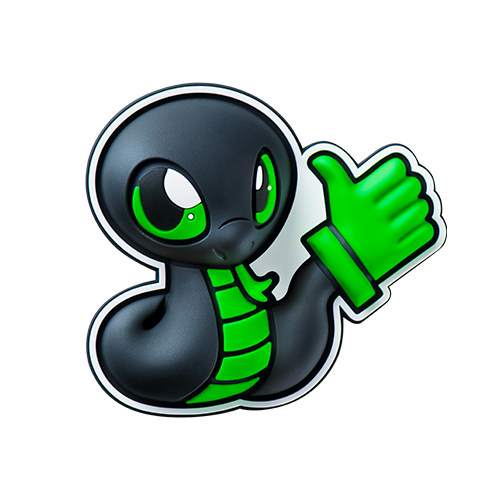 Razer Sneki Snek Fridge Magnet - THUMBS UP