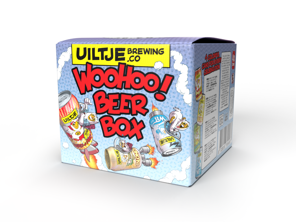 Uiltje Woohoo Box! (4-pack)